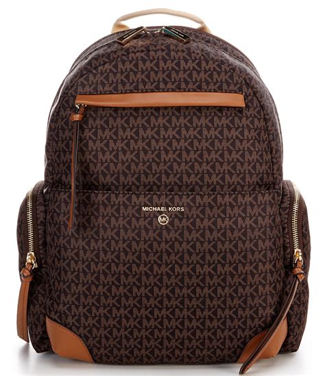 gold michael kors backpacks|Michael Kors Backpack for men.